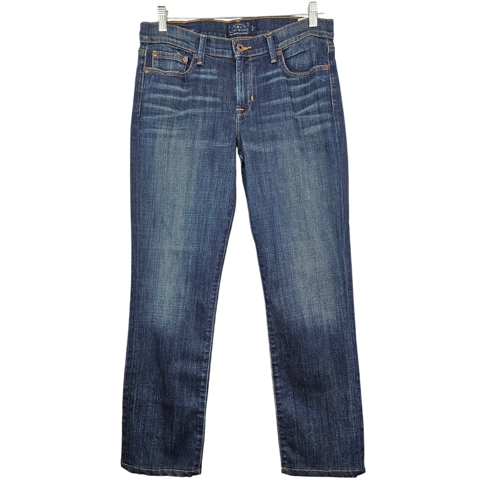 Lucky Brand Sweet Straight Women's Dark Wash‎ Blue Denim Jeans Size 10/30